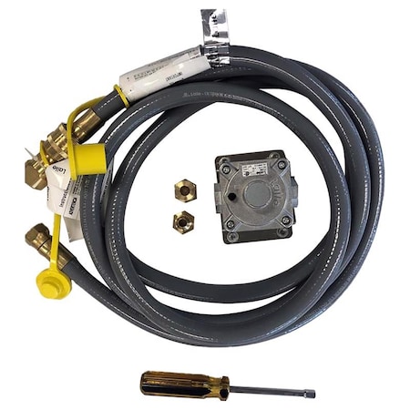 Mont Alpi Mont Alpi Steel Natural Gas Conversion Kit 120 in. L For Grill Mark MANGK